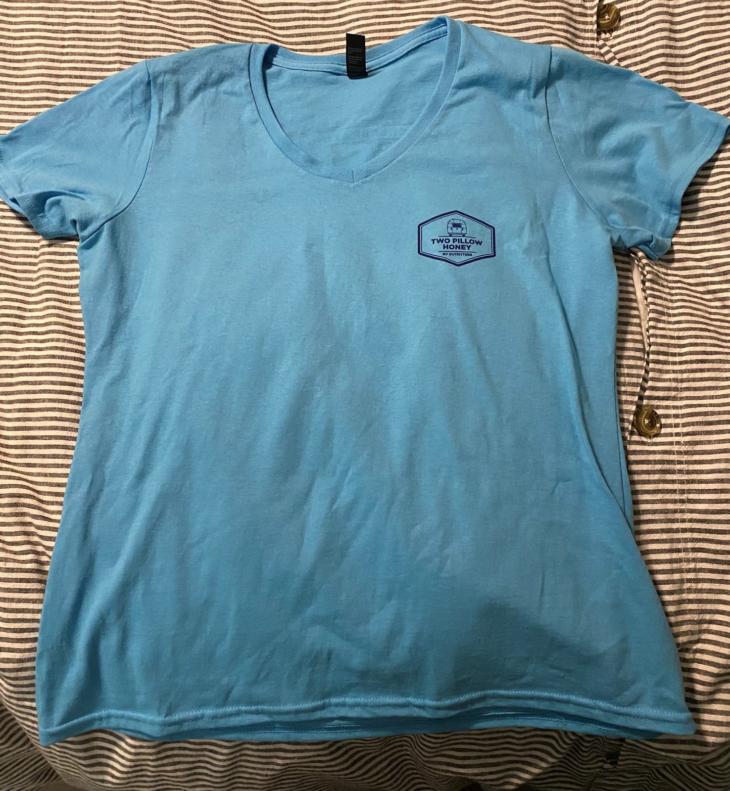 Minot 2026 Two Pillow Honey T-Shirt - Female V Neck Cut
