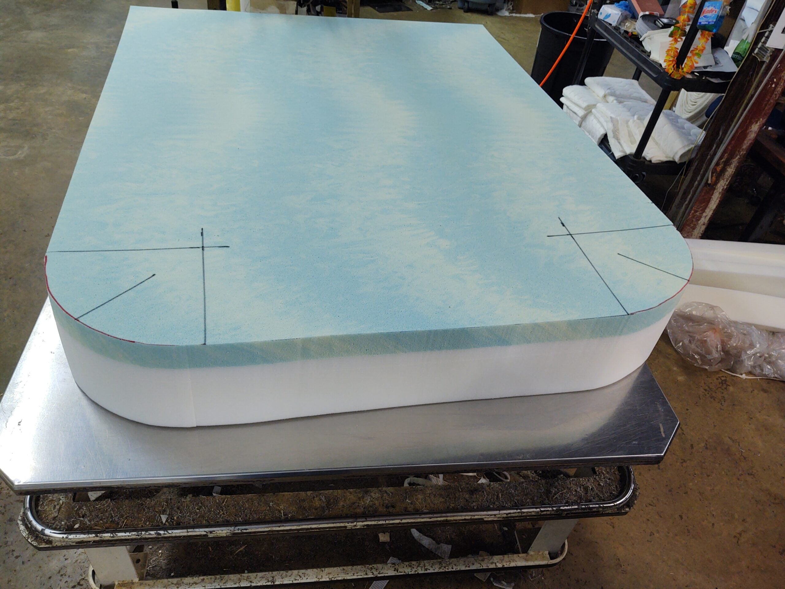 Queen Custom Mattress for Airstream image 1