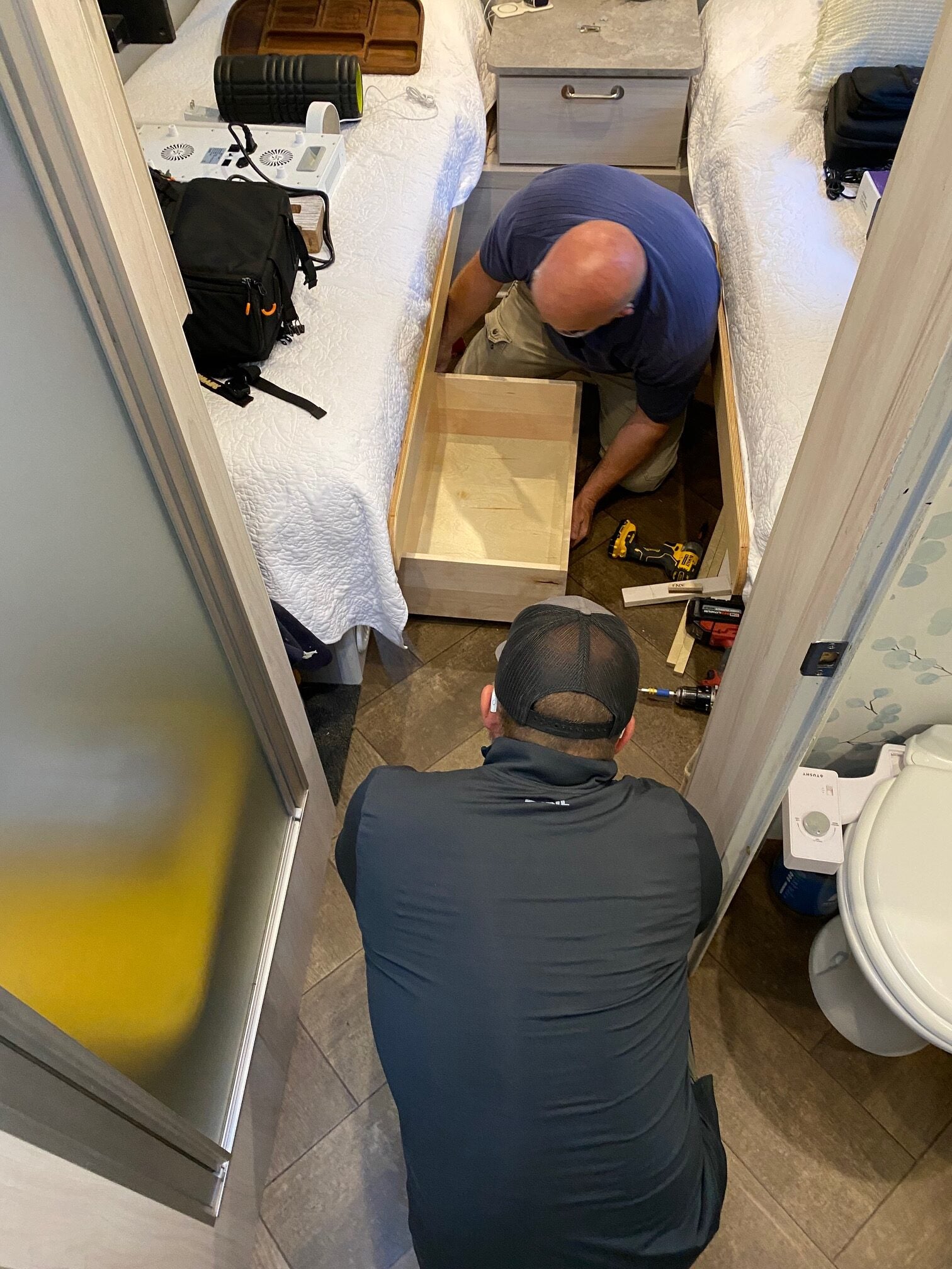 Custom Kitchen Style Solid Maple Drawer image 3