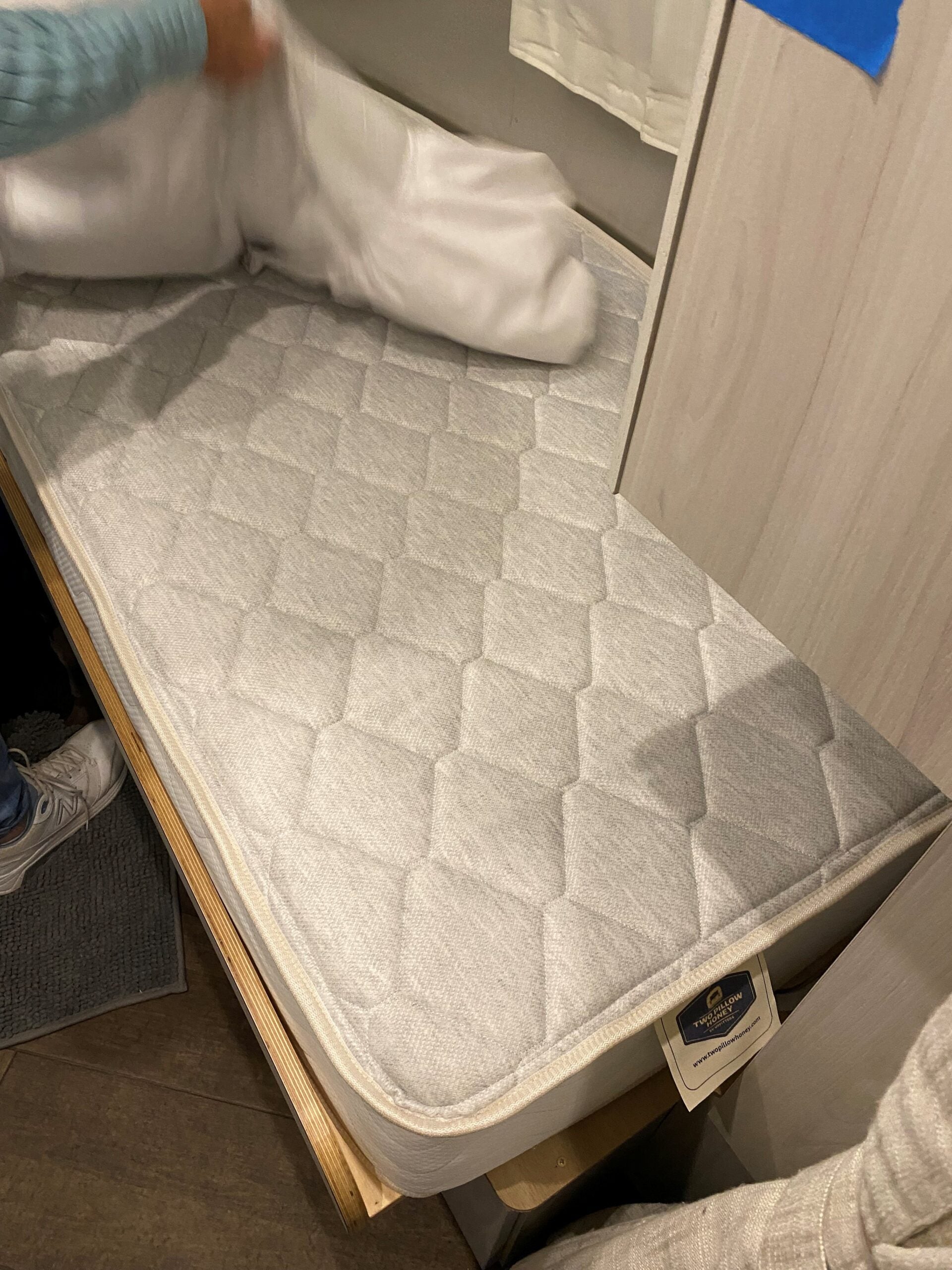 Twin Bed Semi-Custom Mattress for Airstream set (2 Mattresses) image 0